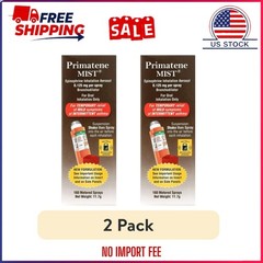 (2 pack) Primatene MIST Epinephrine Oral Inhalation Aerosol