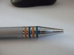 Amrix Promotional Pen w/Grip Metal– Medium Weight