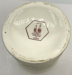 Vintage Darvocet-N 100 Apothecary Jar Lid Lofisa Mexico Darvon Compound 65
