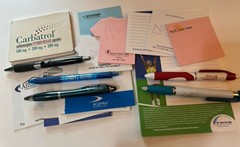 Pharmaceutical & Home Health Pens & Paper Lot Random Collection