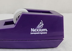 Drug Rep Pharmaceutical Promo Advertising Nexium Tape Dispenser & Pen Holder