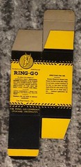 Antique Ring-Go Athlete’s Foot Cream Box 1930 Old Drugstore Ephemera Vintage