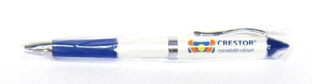 Drug Rep CRESTOR Collectible Heavy Metal Pen RARE