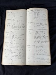 Handwritten Chemist Prescription Ledger Kennington Park London Pharmacy 1920