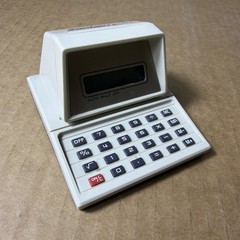 Drug Rep Zantac Ranitidine Glaxo Pharma Advertising Computer Calculator Vtg 80s