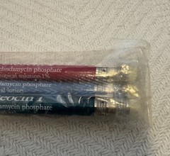 Vintage Cleotin T Unsharpened 3 Pencil Drug Pharmaceutical Promo Collectible