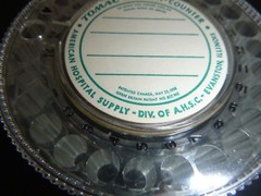 NOS Vtg 50’s Tomac Narcoti Counter American Hospital Supply Pill Tablet Counter
