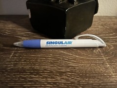 LOT OF 5 SINGULAIR Pharmaceutical Pen Collectible Vintage