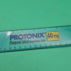 Protonix Pharmaceutical Drug Rep Collectible Ruler 12″ Promo Advertising