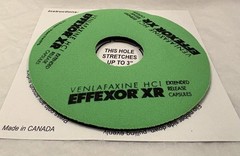 VTG EFFEXOR XR „L’IL SUCKER“ DRINK HOLDER PHARMA PROMO ADVERTISING NEW NOS