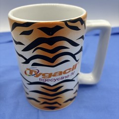 Tygacil Coffee Mug Wyeth Pharma Drug Rep Promo Advertising Rare VTG 14oz