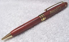 ASACOL WOODEN WOOD DRUG REP PEN GOLD ACCENTS CLASSY NEW EBAY’S ONLY ONE HURRY