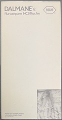 DALMANE Flurazepam HCI Vintage NOTEPAD Roche