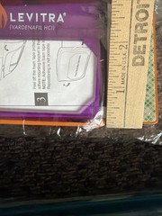 4 VTG Pharmaceutical Advertising Promo Lot Items Levitra Ultram Diovan Byetta