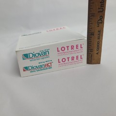 Vintage Diovan Lotrell Pfizer Notepad Cube Sticky Notes Pharmaceutical Drug Rep