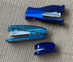 Pharmaceutical Advertising Staplers, Gently Used. Asacol/Zelnorm/Canasa Set of 3