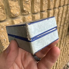 VTG c.1950s PATTERSON PARK PHARMACY Baltimore, MD Prescription Pill Box EMPTY