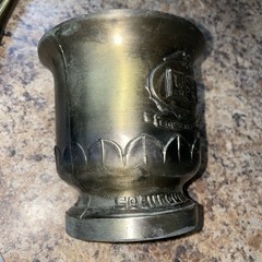 Vintage 1970 Shering RX Mortar & Pestle 150th Anniversary USP U.S. Pharmacopeia