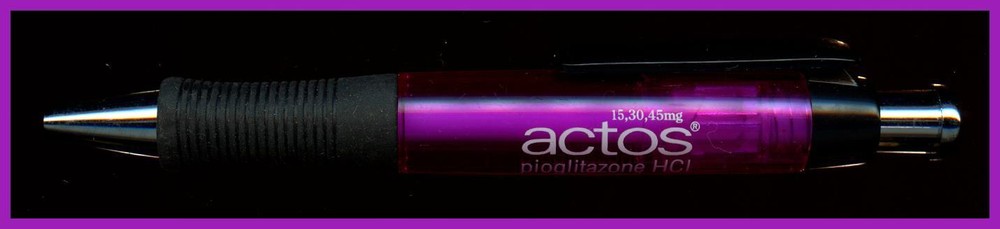 ACTOS Pharmaceutical Drug Rep Pen Collectible