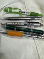 Pharmaceutical Pens. Effexor Xr Zyprexa Lyrica Rozerem and Vivitrol. Lot of 5