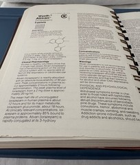 VTG 1985 ATIVAN SPIRAL DOCTOR’S DIARY, NOTEBOOK, PHARMA DRUG REP LOGO NEW NOS