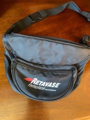 Drug rep RARE Retavase Fanny pack with 5 compartments & 3 credit card pockets!