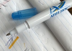 Abilify Highlighter Two Sided Pen Lot Medical Drug Rep Pharmaceutical Working
