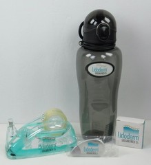 Lidoderm Lot Liquid Tape Dispenser Bottle & iSlice Drug Rep Pharmaceutical Promo