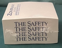 Zovirax Pharmaceutical Drug Rep Promo Post It Notes 2.75 inch Square