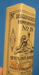 VINTAGE HUMPHREY’S No. 18 STYES INFLAMED PACKAGE STILL SEALED FREE SHIPPING