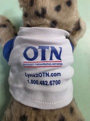 McKesson OTN Oncology Therapeutics Network Lynx Plush Toy Promo Stuffed Animal