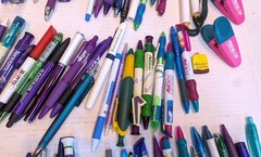 Massive Vintage Pharmaceutical Drug Rep Advertising Pen Lot Of 99 – Ambien