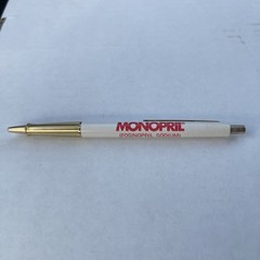 Monopril PaperMate PEN Drug Rep Pharmaceutical Promo Medical Advertising