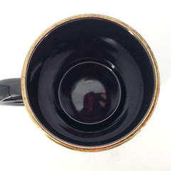 Cefobid Black Gold Stripes Coffee Mug Cup Pharmaceutical Drug Rep Pharma Promo