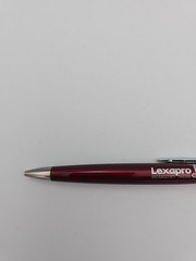 Vintage Lexapro Pharmaceautical Drug Rep Pens Metal Plastic Red