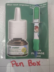 Flonase Pen – Drug Rep – Pharma Advertising – Swag – Movie Prop – New – Cat/Dog