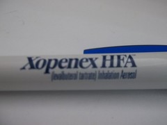 XOPENEX HFA Promotional Pen Plastic Medium Weight – Wide Clip/No Grip