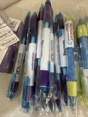Lot of 30 Promotional pharmaceutical Pens & Notepads – Nexium & Symbicort– New