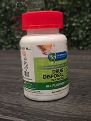 Rx Destroyer Drug Disposal Bottle Pharmaceutical Disposal New Dirty Exterior