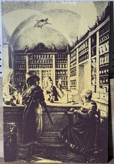 Vintage European Plastic Poster 18th Century Apothecary Pharmacy Made By Bayer