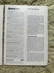Vintage Symmetrel 1986 Magazine Advertisement Dupont