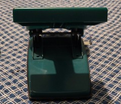 Pharmaceutical Drug Rep Lot Namenda Jar With Lid W/ Rubber Bands & 2 Hole Punch