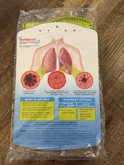 SYMBICORT Clipboard Asthma Control Test Drug Rep Advertising Sealed NEW!
