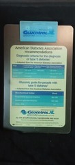 1999 Glucotrol XL Drug Rep Pharmaceutical Acrylic Collectible Clipboard