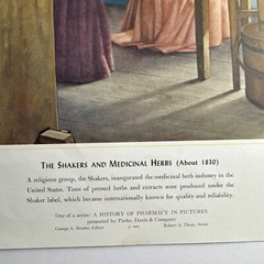 A HISTORY OF PHARMACY IN PICTURES 1954 PRINT#26 Great Gift For Doctor 22″×18″