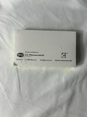 RARE 2006 Zyrtec Flashcards Sealed