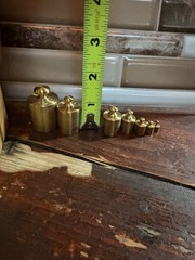 Vintage Apothecary Calibration Weight Set-10 Piece