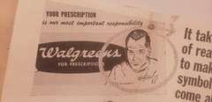 PHARMACY HISTORY WALGREENS CHICAGOLAND CHICAGO IN POSTER 1965 AFRICAN AMERICAN