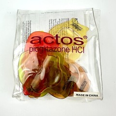 7 Actos MultiColor Paperclips Pharmaceutical Drug Rep New in Package