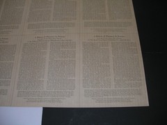 Vintage 1951 Set of 6 Parke Davis A History Of Pharmacy In Pictures Lithographs